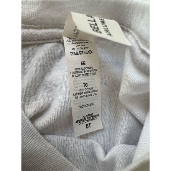 Bella + Canvas Epcot Disney World snacking around the world girls 100% cotton Et - Picture 4 of 6